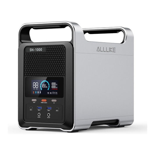 AllLike 1000 watt portable power station on Q3Box.com