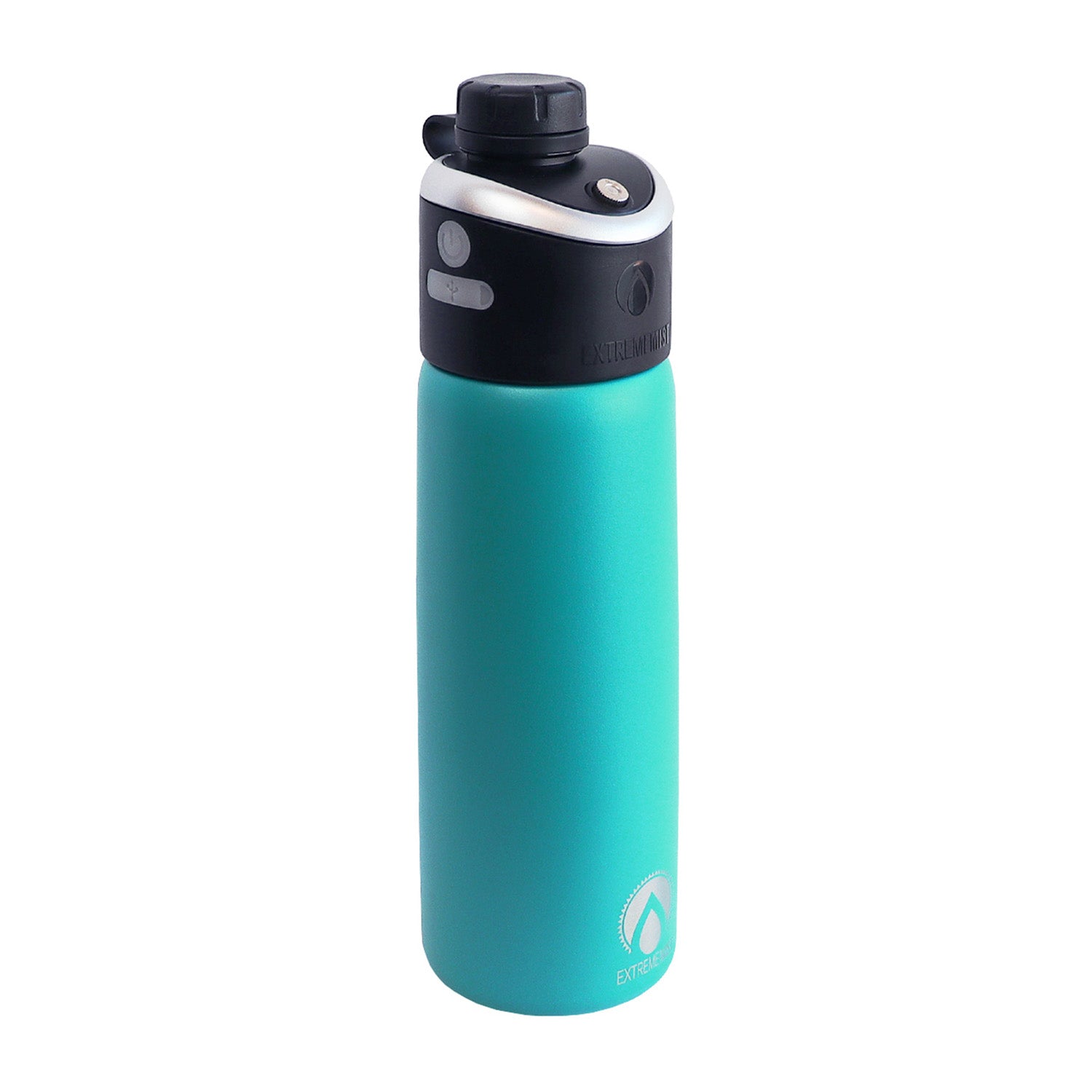 GoMist teal color spray mist bottles, cooling water bottle from Q3Box.com