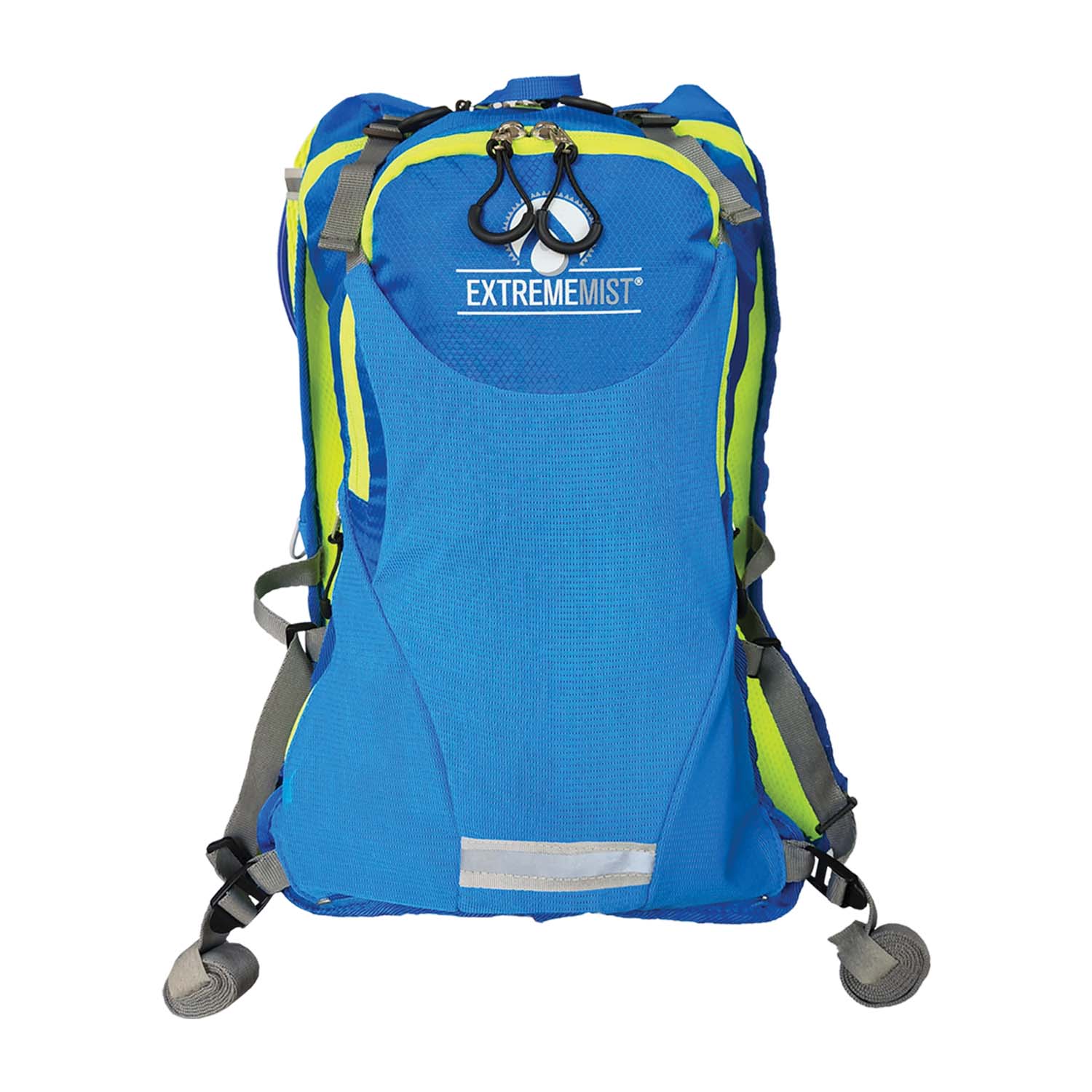 ExtremeMIST Blue Misting & Drinking Hydration Backpack on Q3Box.com - waterproof backpack, hydration backpack, water hydration packs, water backpack hiking, hydration backpack mountain bike