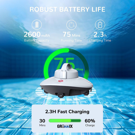 Seauto Roker Plus Cordless Automatic Pool Cleaner Robot